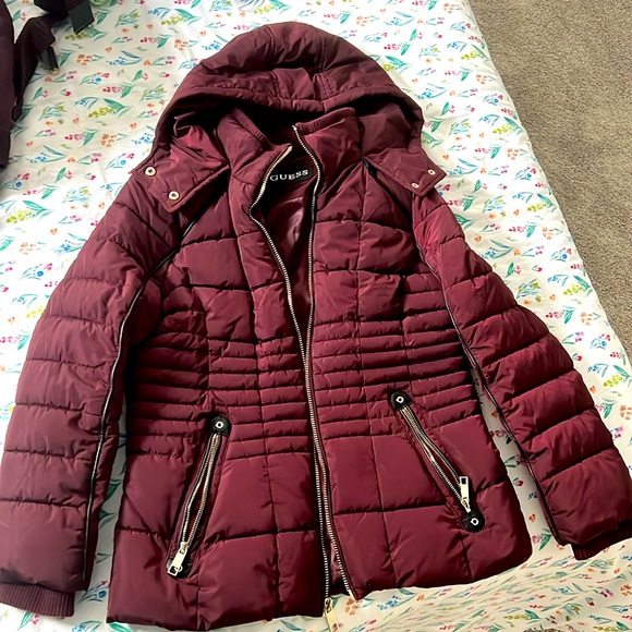 Guess Jackets & Blazers - Guess Winter Jacket with hood, women’s size M